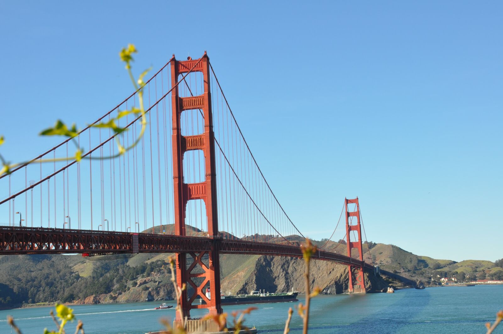 Nikon D90 sample photo. The golden gate bridge photography
