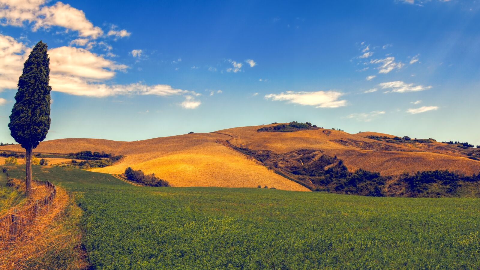 Canon EOS 5D sample photo. Tuscany, panorama, landscape photography