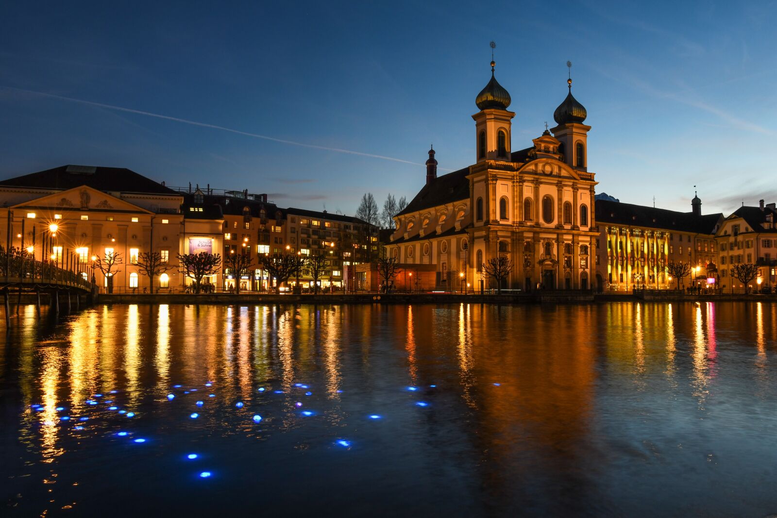 Nikon D850 sample photo. Lucerne, festival of lights photography