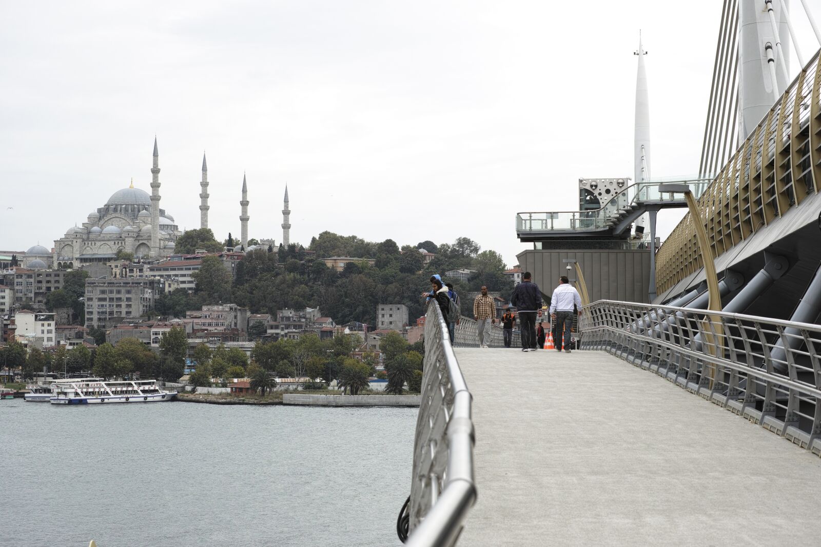 Sigma DP3 Merrill sample photo. Bridge, istanbul, city photography