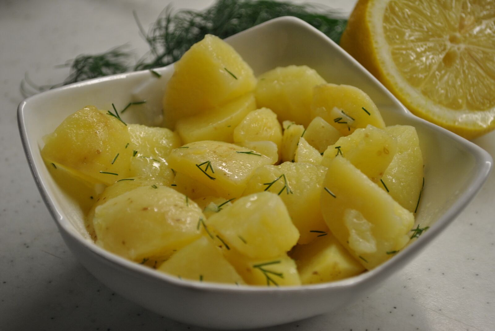 Nikon D3000 sample photo. Potato, food, meal photography