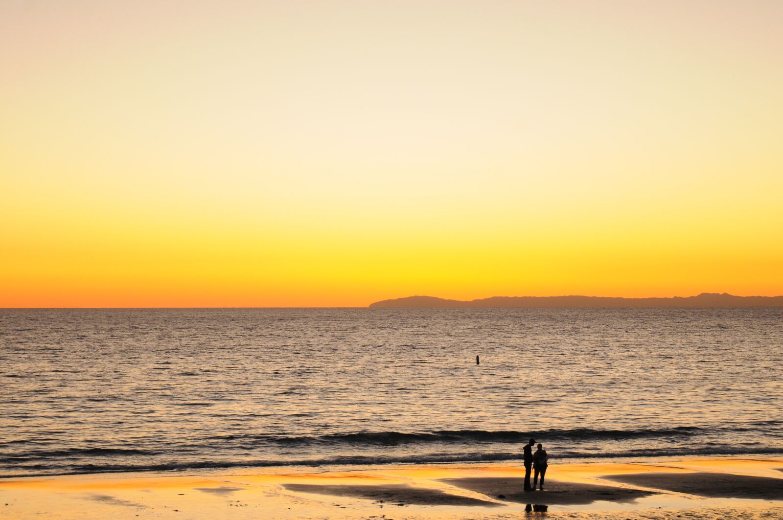 Nikon D300S sample photo. Sunset, ocean, water photography