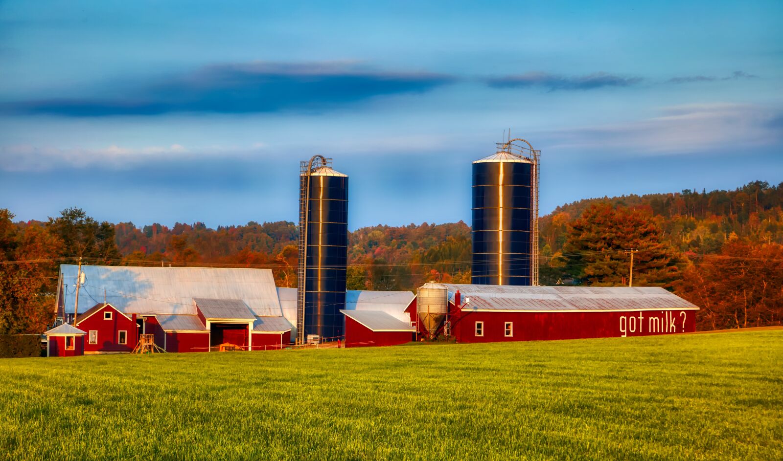 Canon EOS 5DS R + Canon EF 24-105mm F4L IS USM sample photo. Dairy farm, new hampshire photography