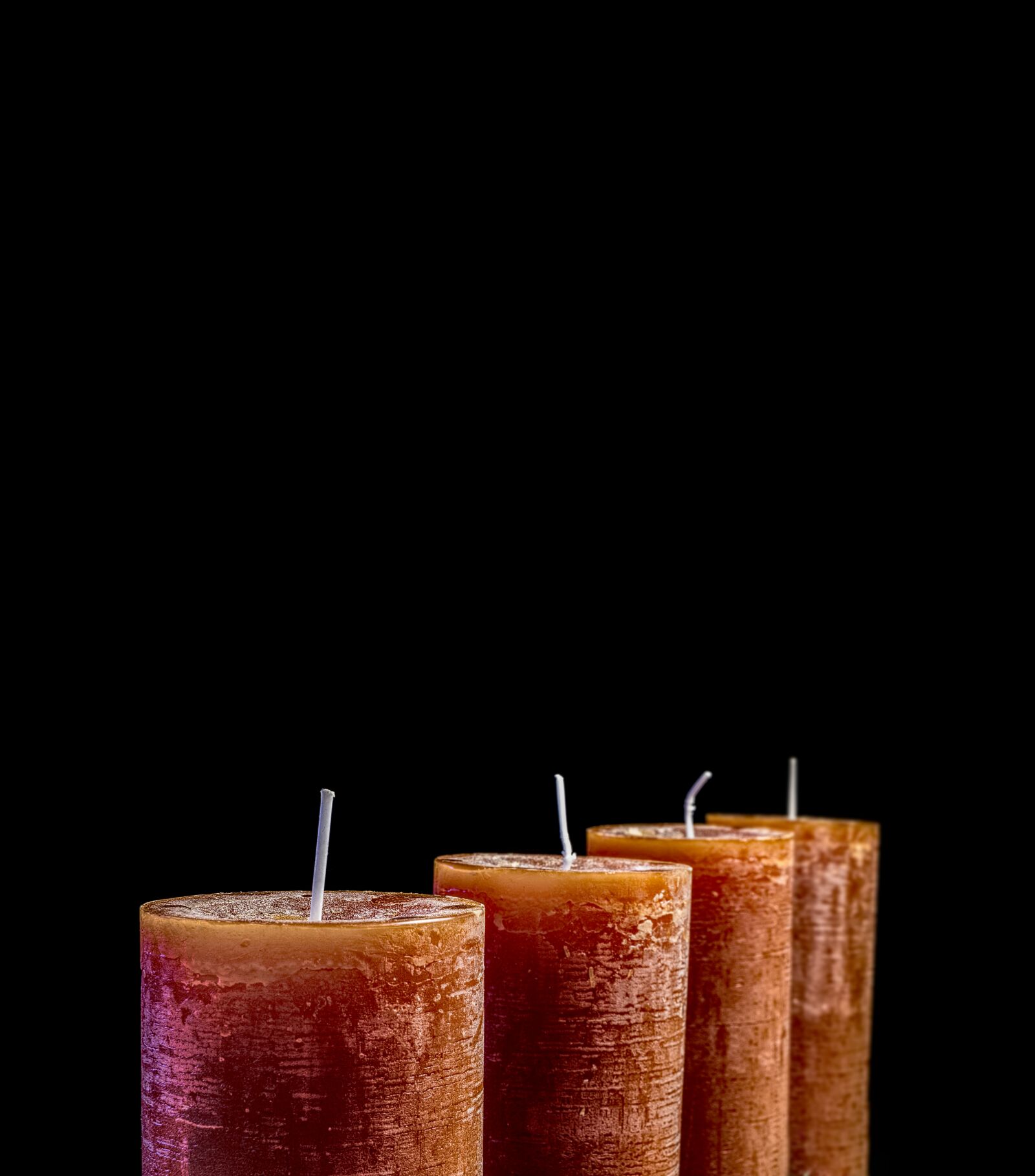 Sony a6300 + Sigma 30mm F2.8 EX DN sample photo. Candles, christmas, greeting card photography
