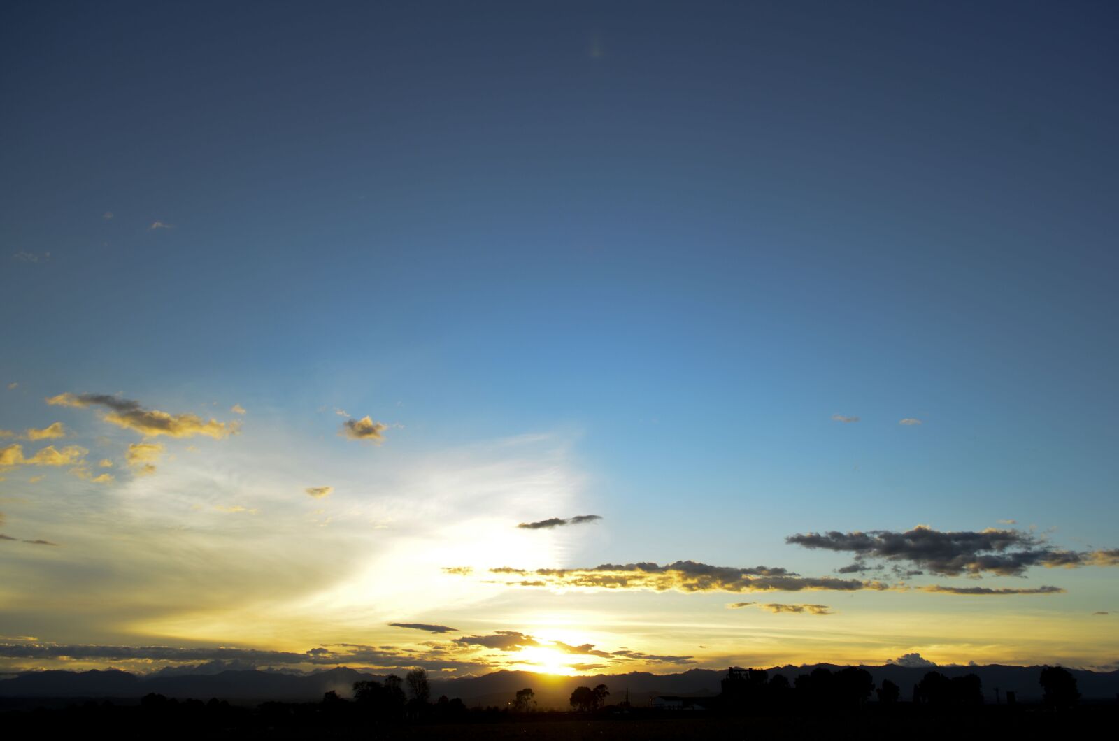 Nikon D5100 sample photo. Sunset, landscape, sky photography