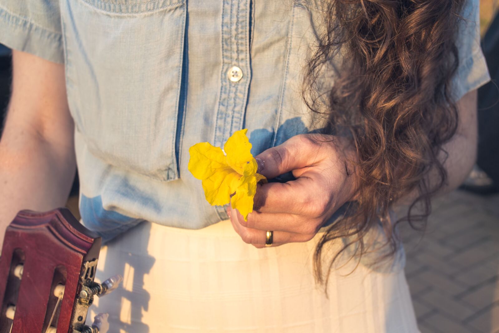 Nikon D3100 sample photo. Flower, hair, details photography