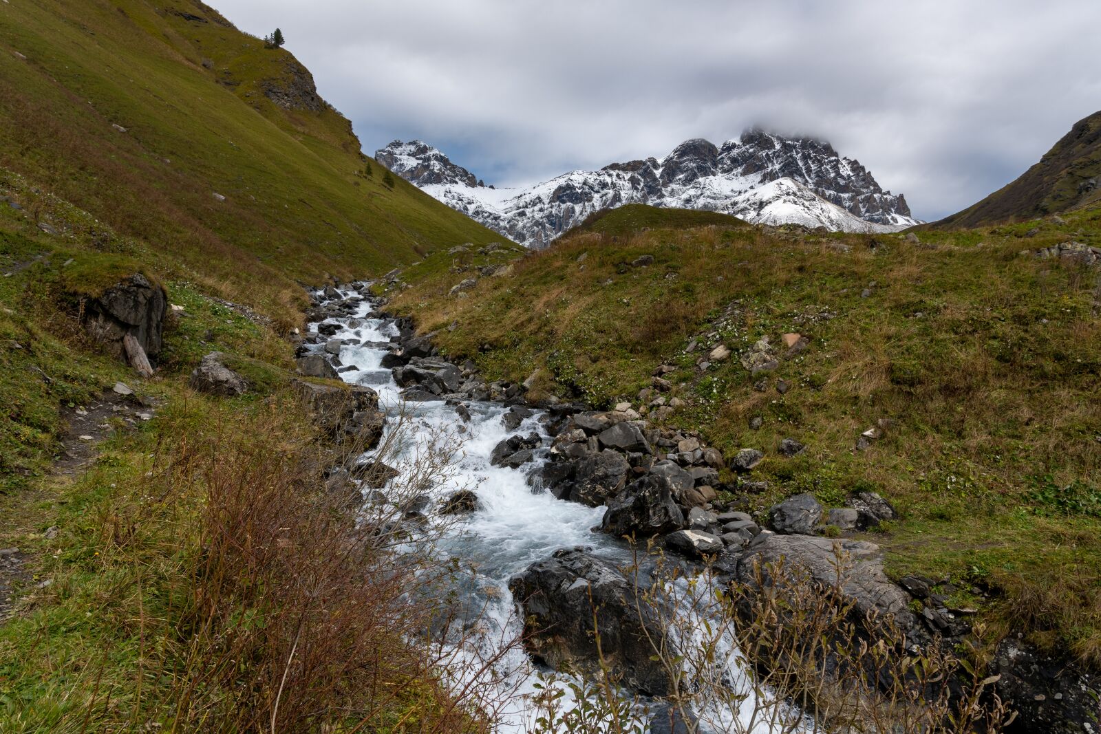 Nikon Z7 sample photo. Mountain stream, landscape, bach photography