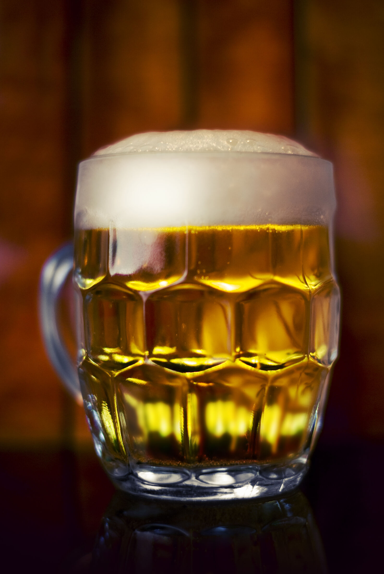 Nikon D60 sample photo. Clear, glass, mug, filled photography