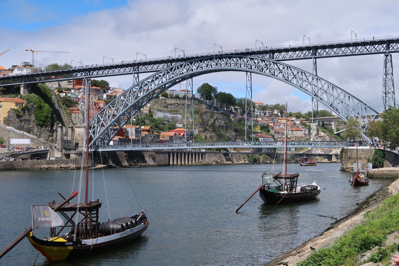 Canon PowerShot G7 X Mark II sample photo. Porto, bridge, river photography