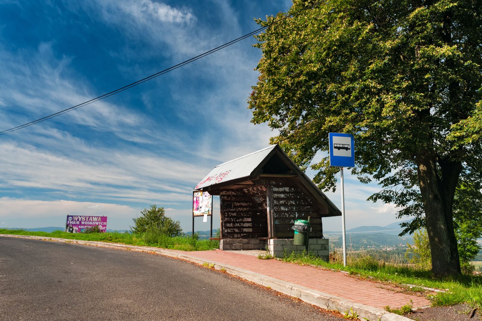 Nikon D300S sample photo. Bus, stop, poland photography