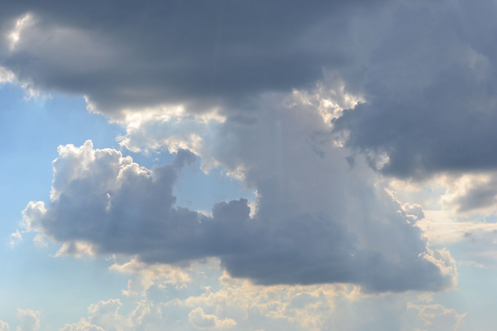 Nikon D3100 sample photo. Sun, clouds, sky photography