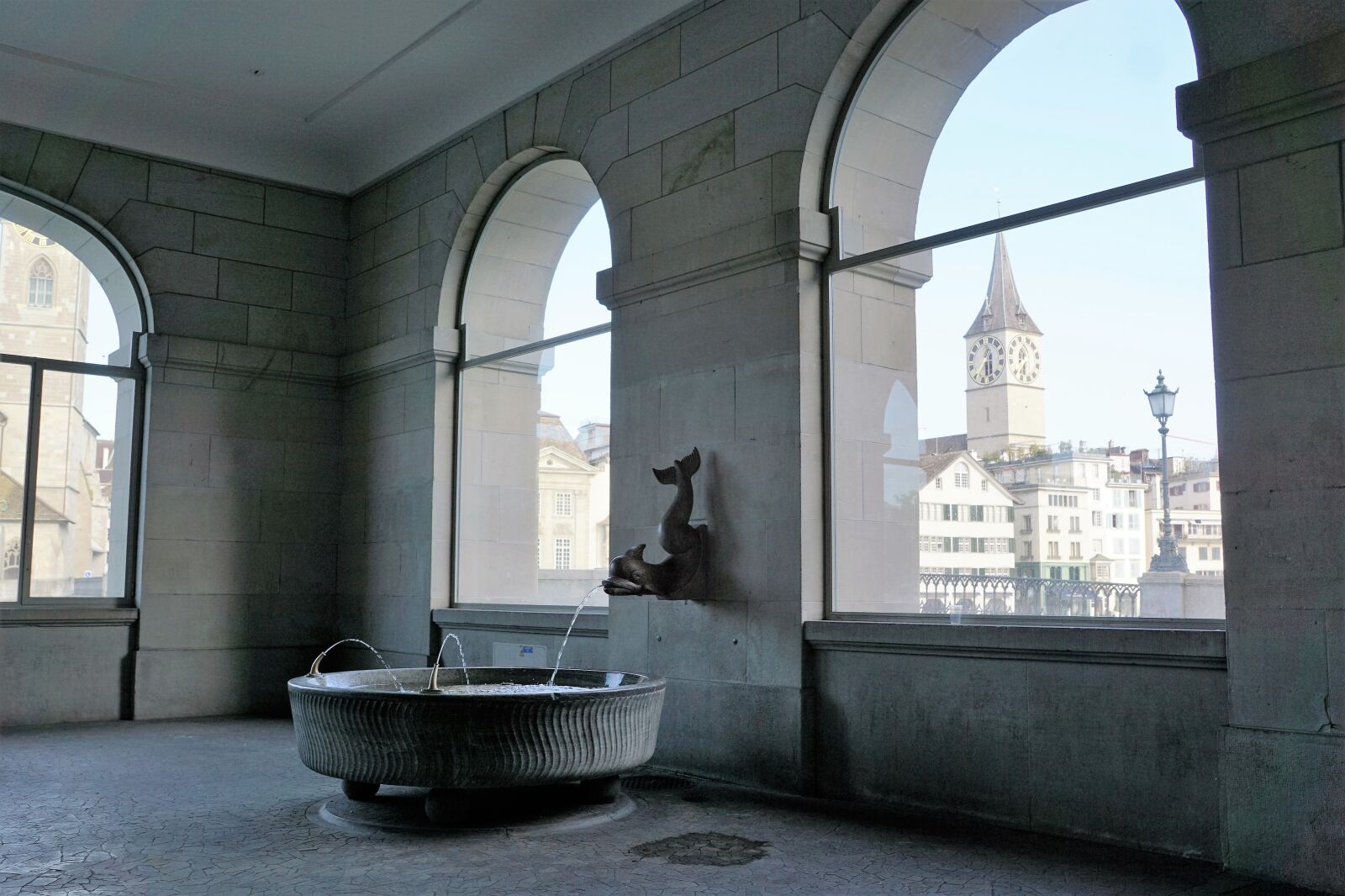 Sony ILCA-77M2 + Sony DT 16-50mm F2.8 SSM sample photo. Fountain, zurich, switzerland photography