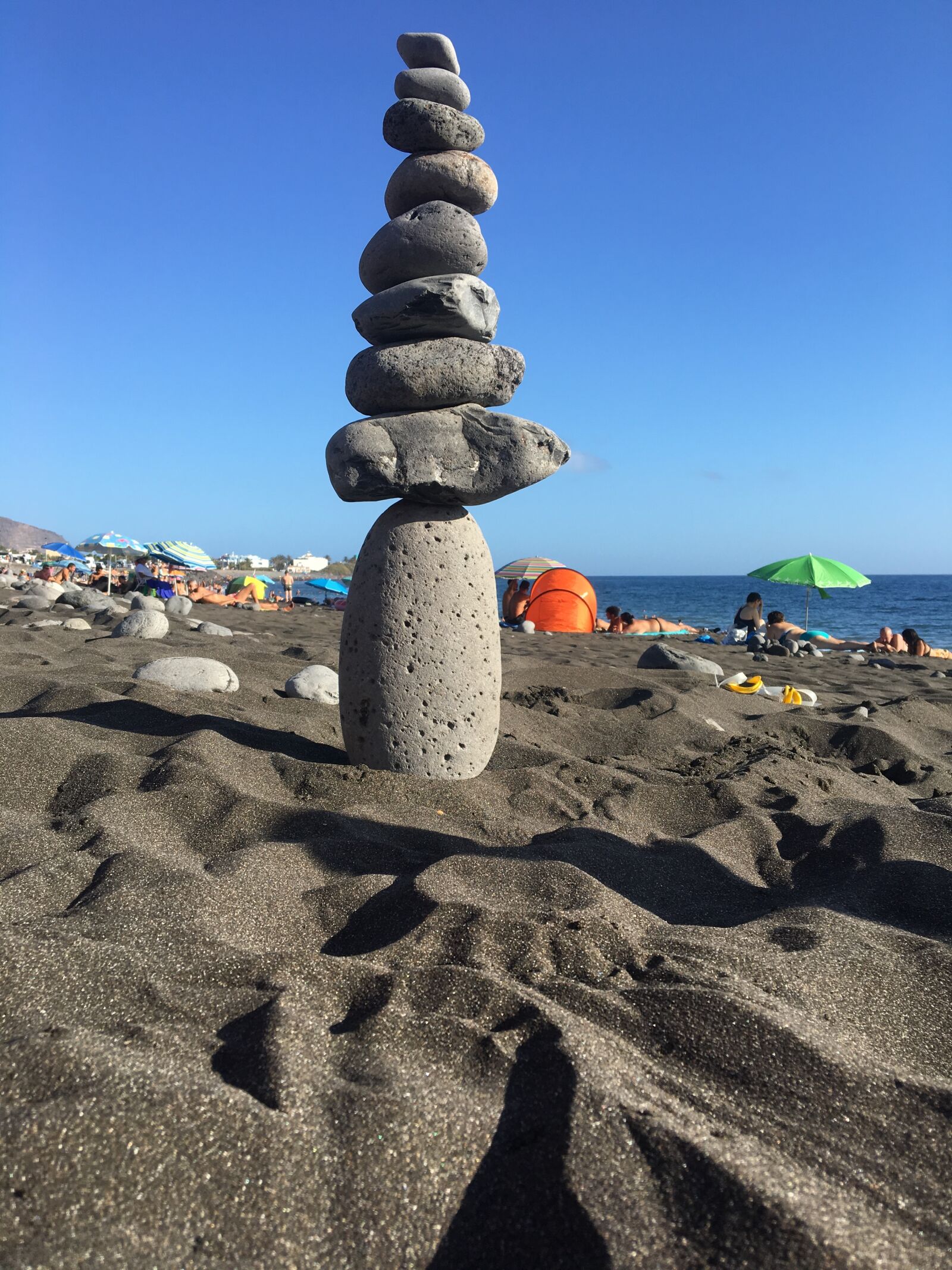 Apple iPhone 6s sample photo. Stones, sand, relaxing photography