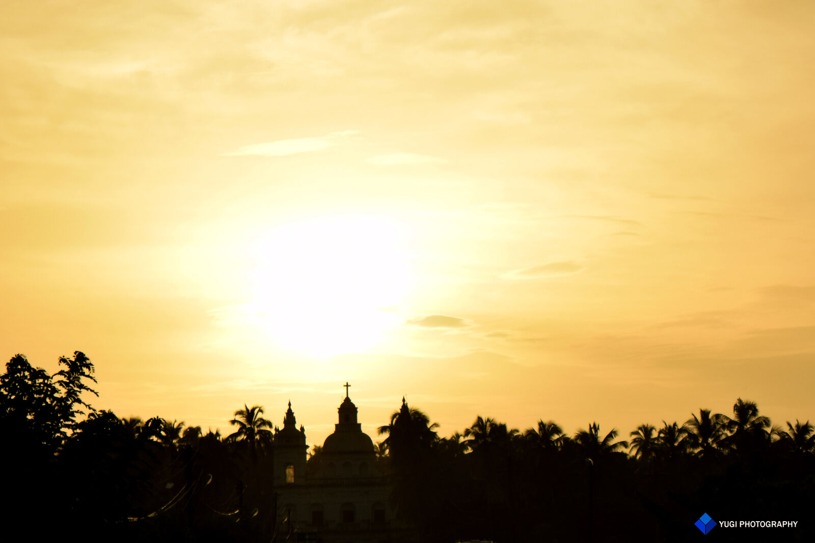 Nikon D3300 sample photo. Backlight, church, evening, sun photography