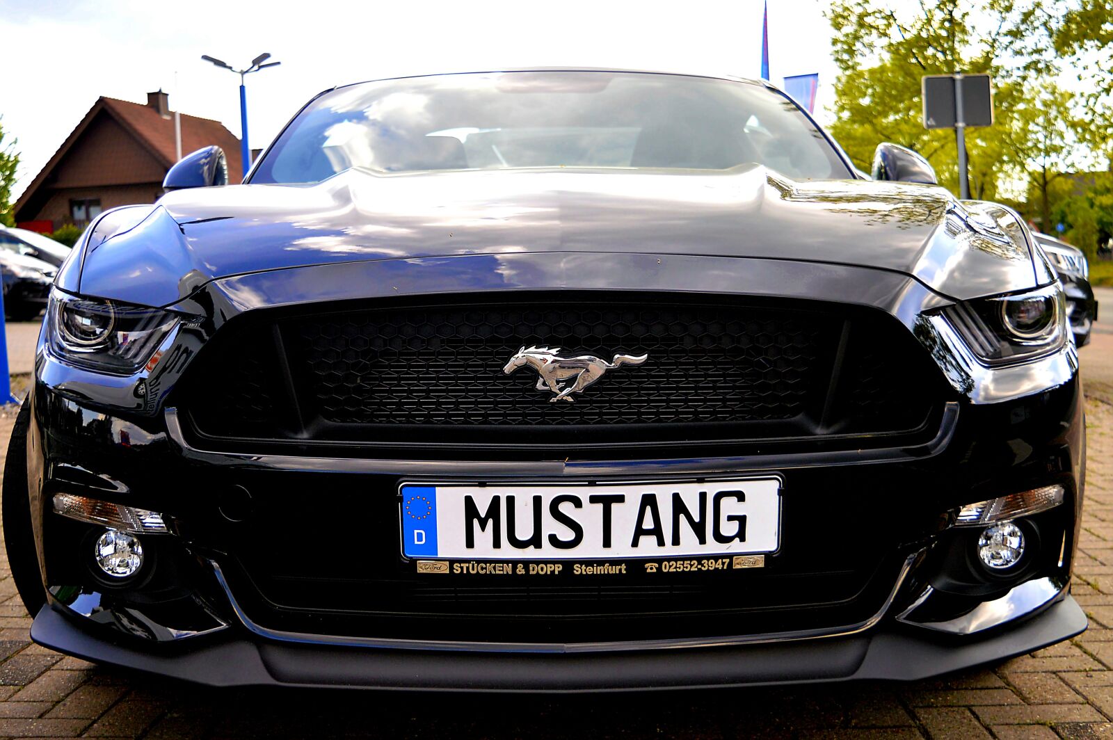 Nikon D3200 sample photo. Car mustang, sports car photography
