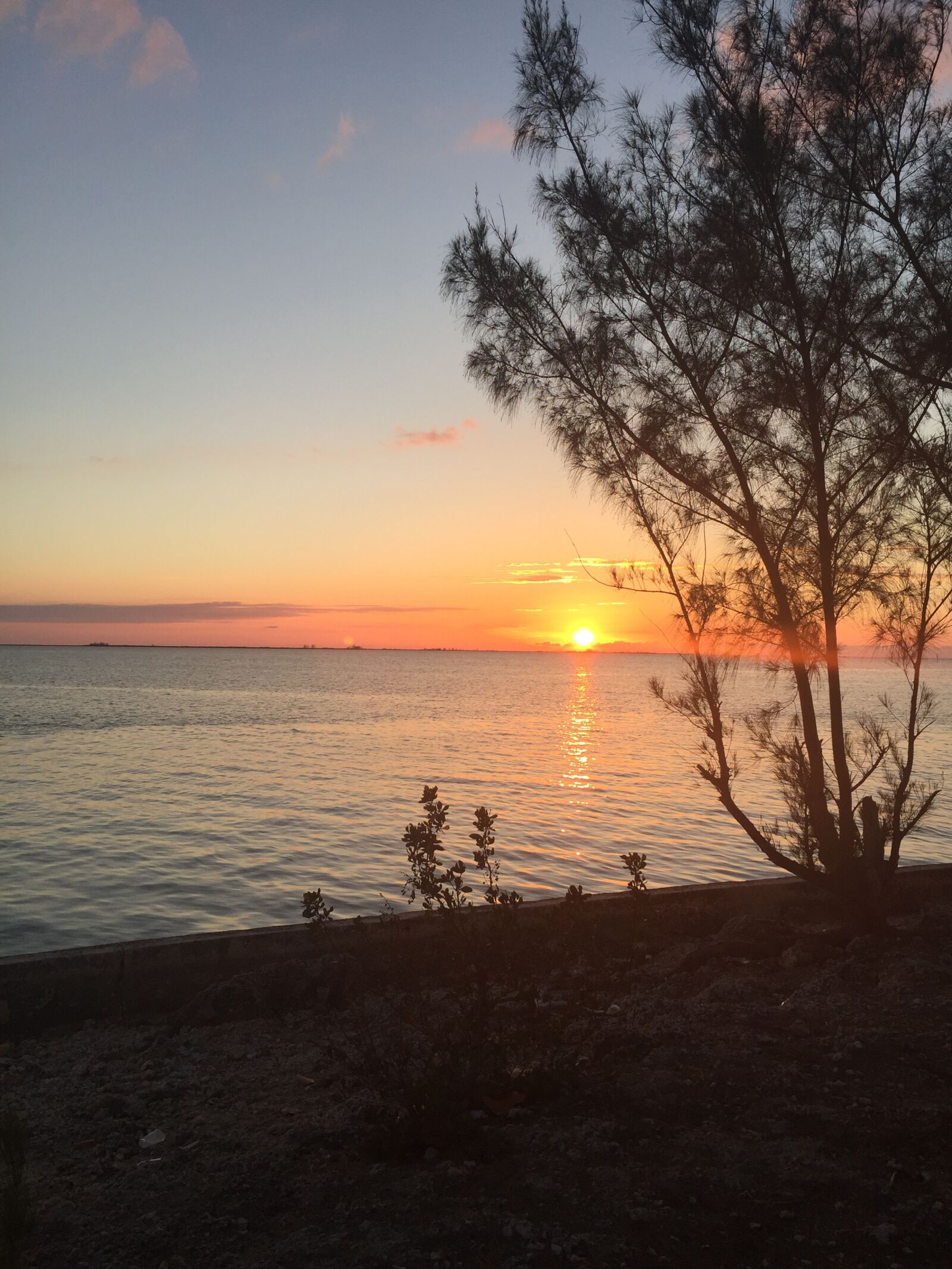 iPhone 6 back camera 4.15mm f/2.2 sample photo. Sunset, caribbean, island photography