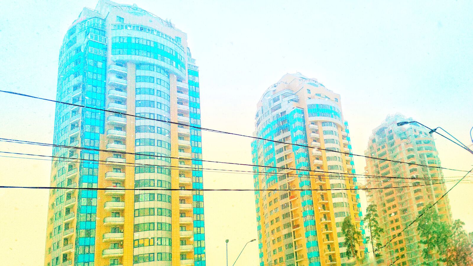Xiaomi Redmi 4X sample photo. High-rise building, houses, summer photography