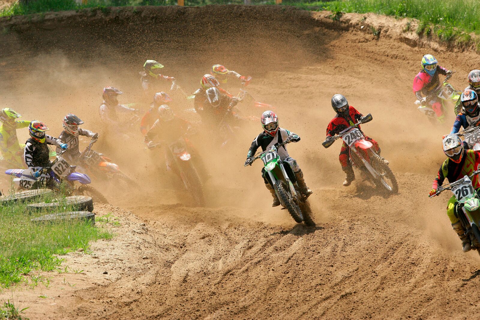 Canon EOS-1Ds Mark II sample photo. Motocross, dirt bike, racing photography