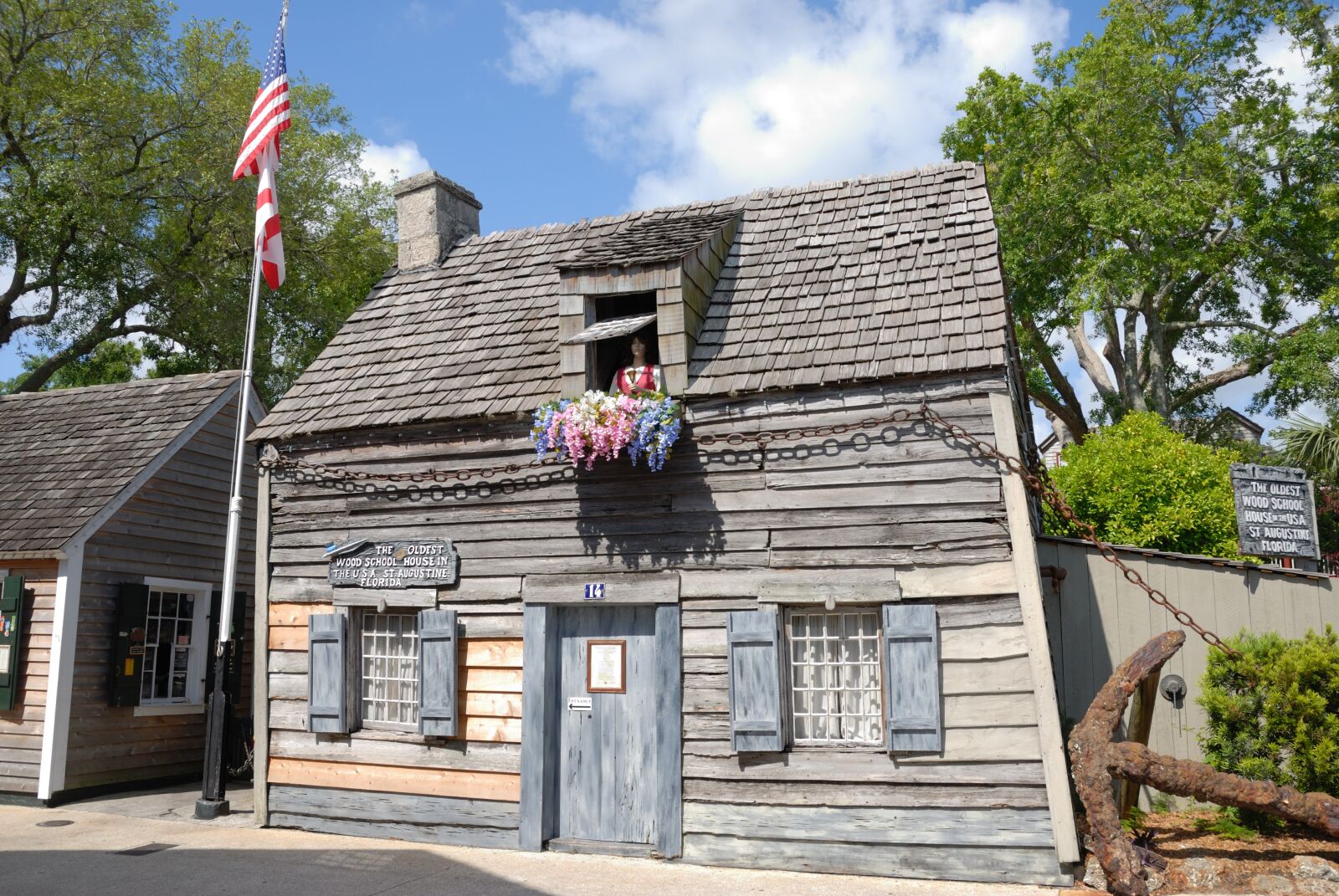Nikon D200 sample photo. Oldest wooden school house photography