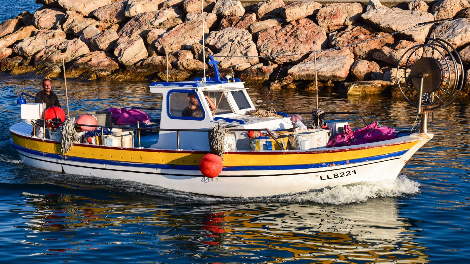 Nikon D3300 sample photo. Fishing boat, harbor, fishing photography