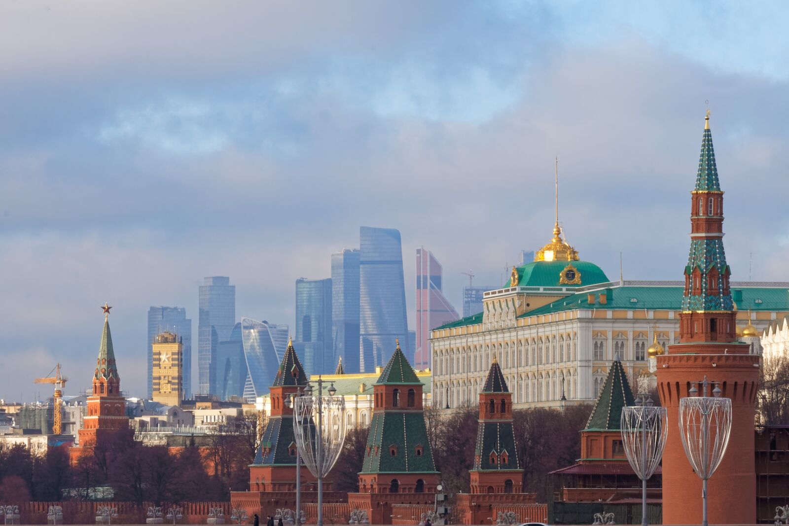 Canon EOS 500D (EOS Rebel T1i / EOS Kiss X3) sample photo. View, moscow, the kremlin photography