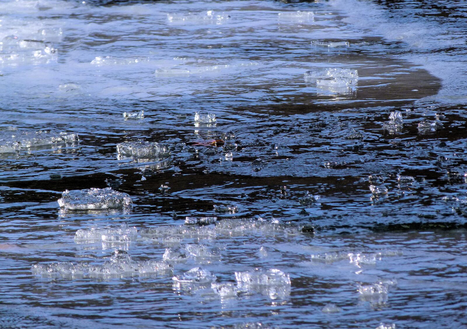 Panasonic Lumix DMC-FZ100 sample photo. Ice, river, water photography