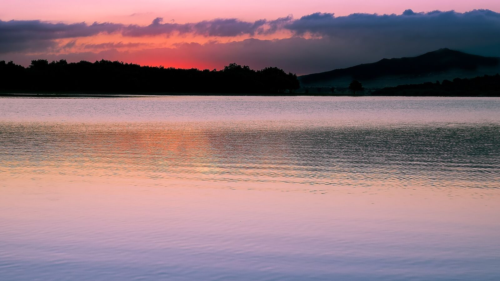 HUAWEI CLT-L09 sample photo. Lake, sunset, landscape photography