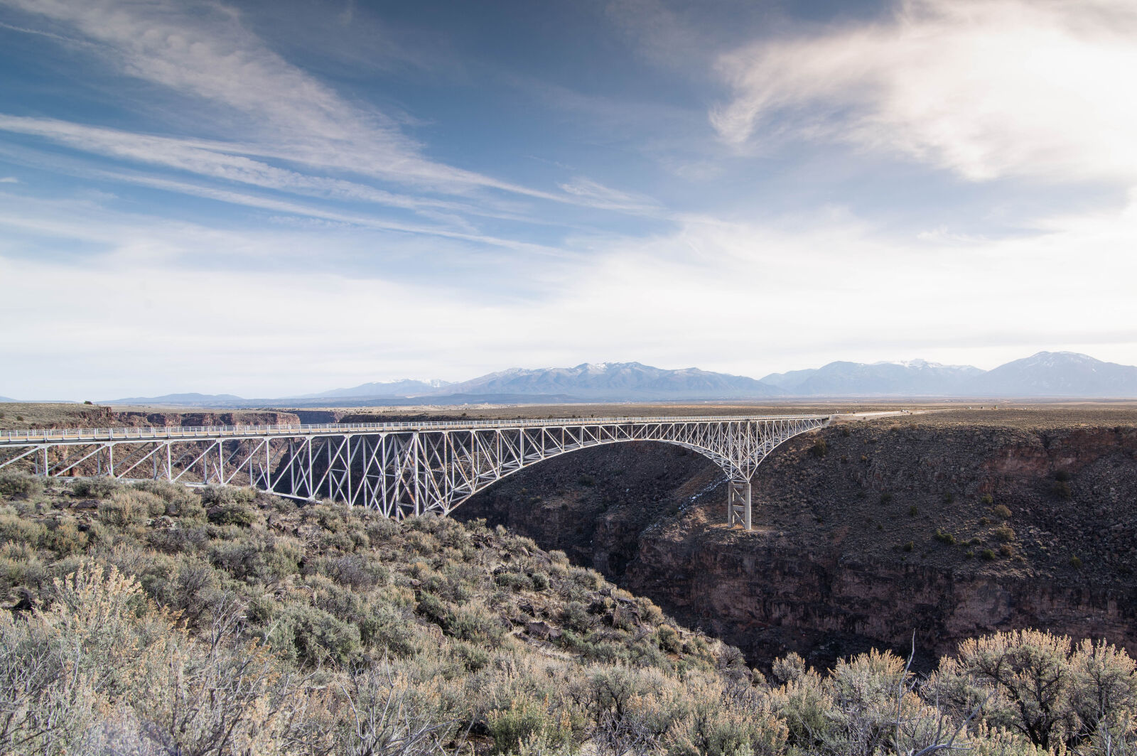 Nikon D610 sample photo. Architecture, bridge, bright, clouds photography
