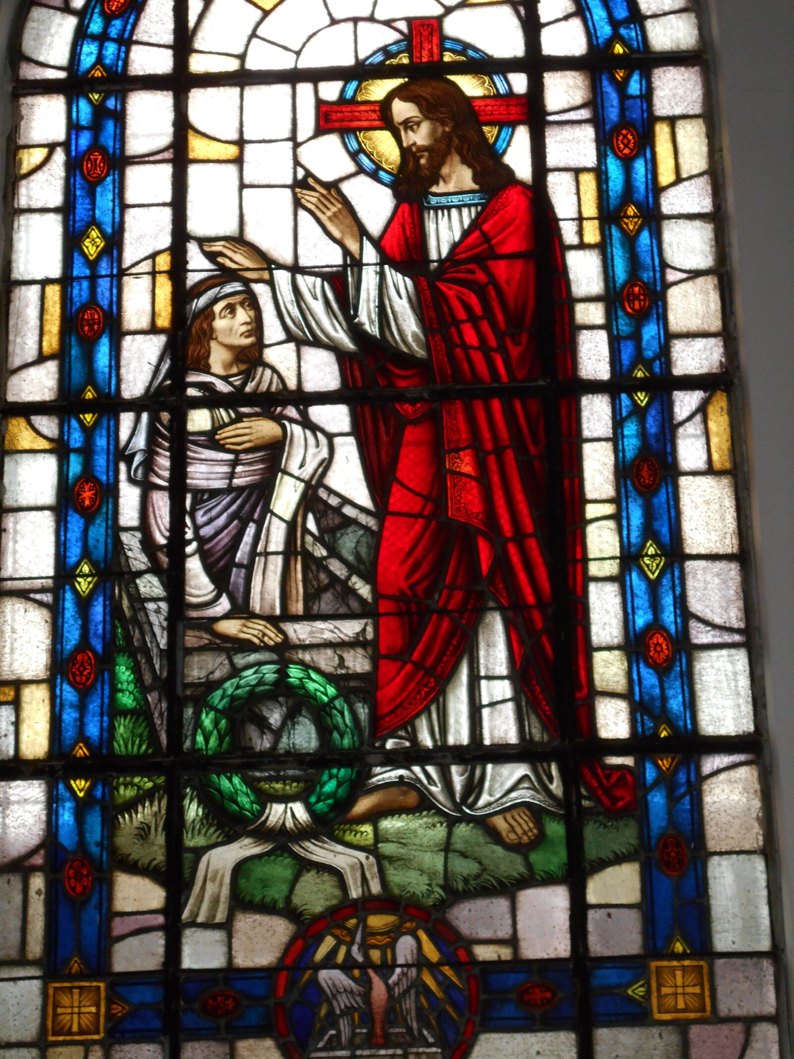 Nikon Coolpix S2900 sample photo. Stained glass, religious, jesus photography