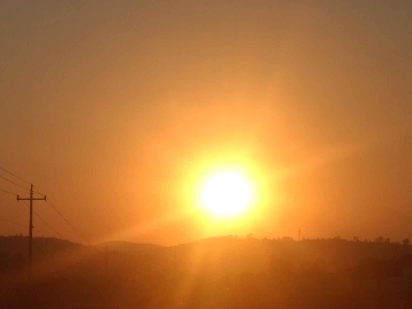 Motorola Moto G (4) sample photo. Sol, tarde, puesta photography