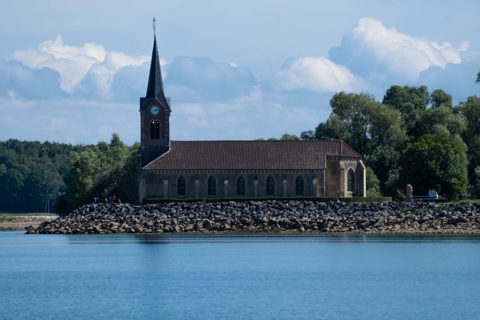 Nikon D3300 sample photo. Church, lake, water photography