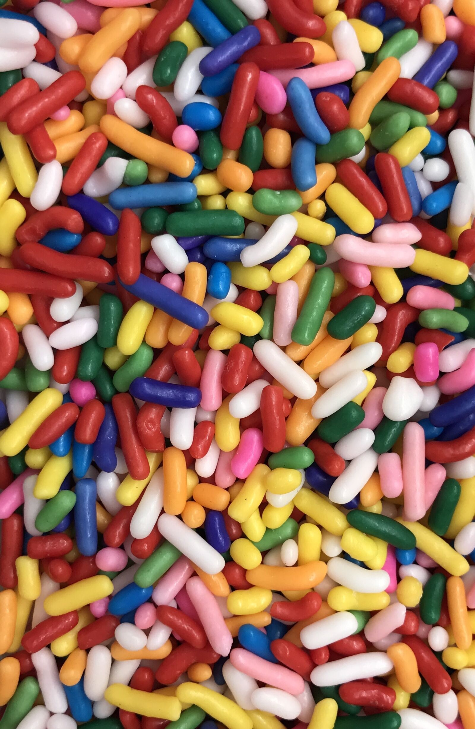 Apple iPhone 7 sample photo. Sprinkles, colorful, rainbow photography