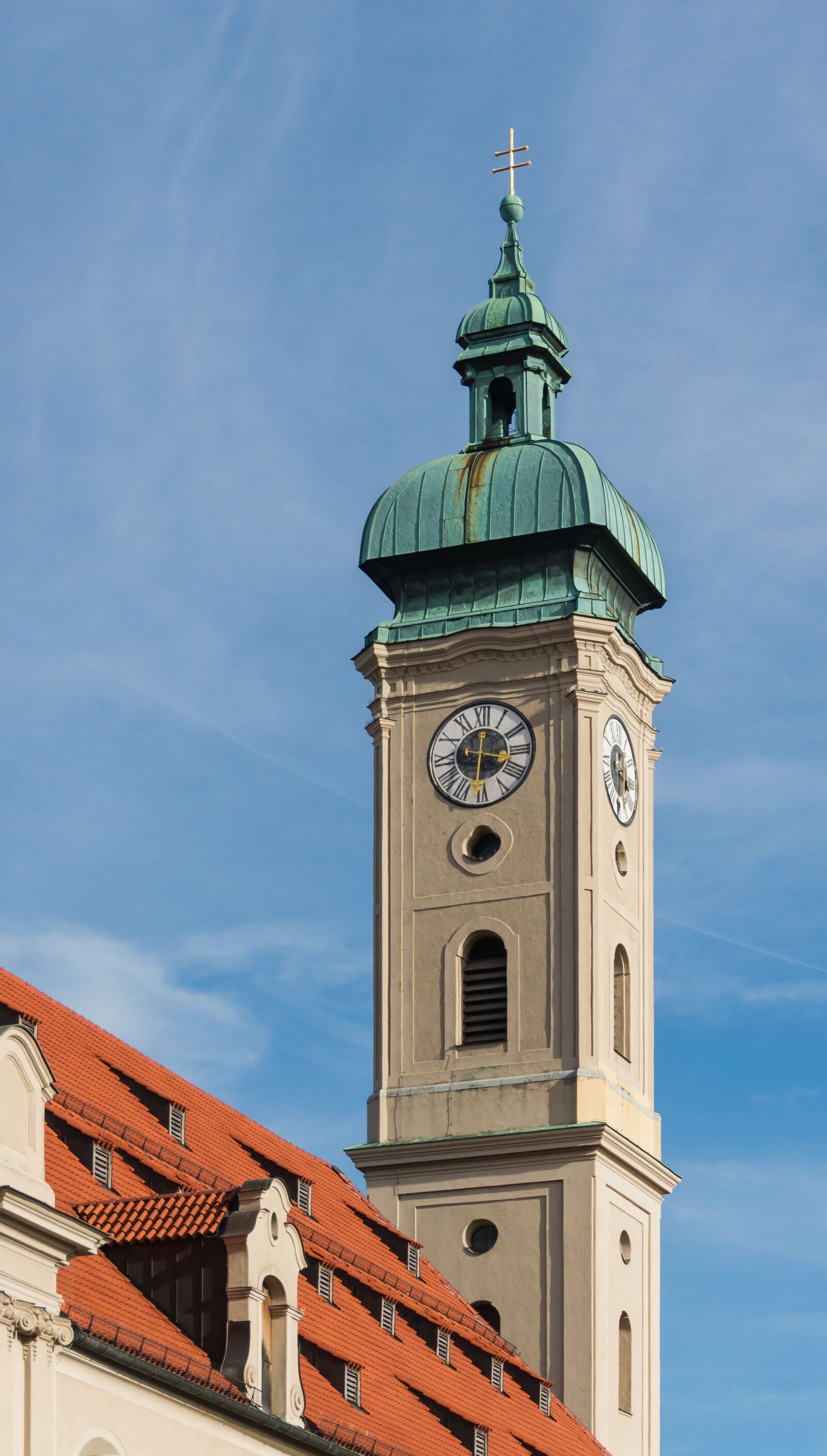 Sony Alpha DSLR-A550 sample photo. Holy ghost church, munich photography