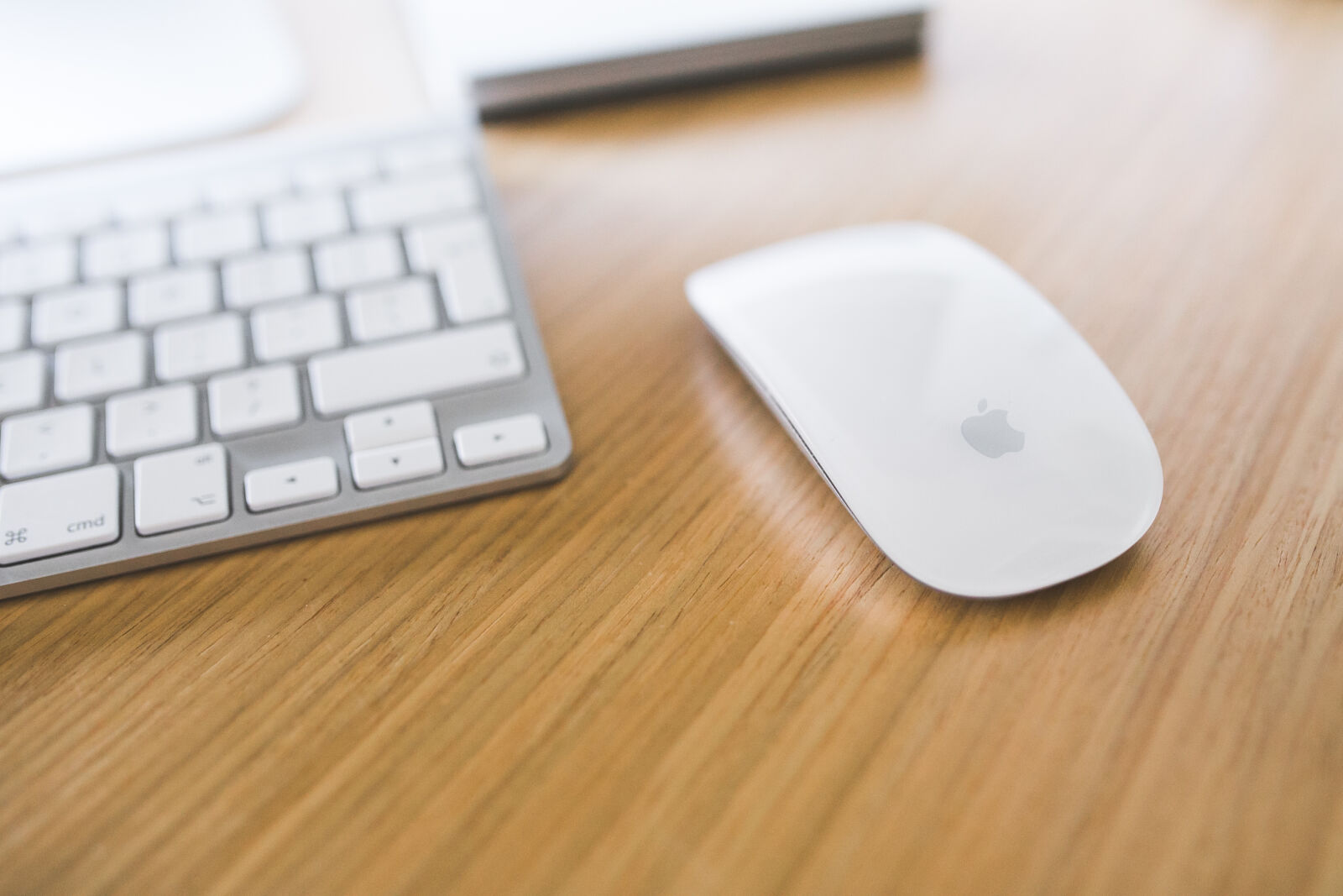 Canon EOS 6D + Sigma 35mm F1.4 DG HSM Art sample photo. White, apple, mouse, and photography