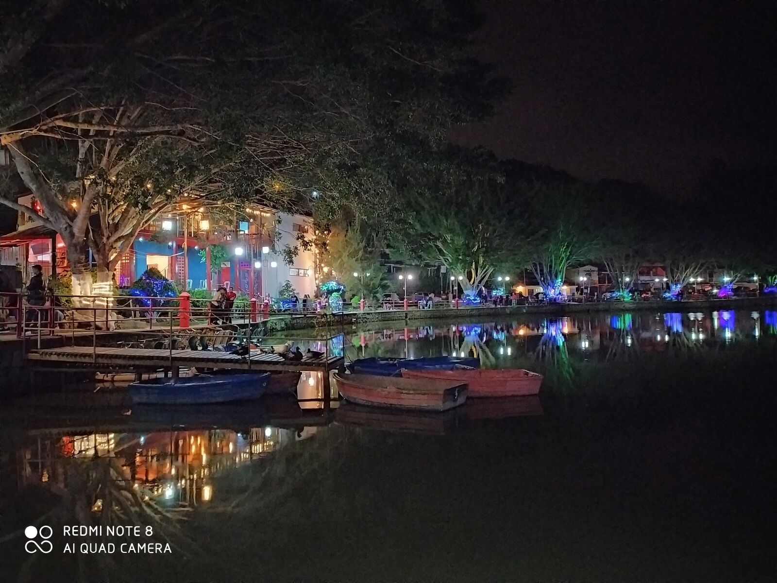 Xiaomi Redmi Note 8 sample photo. Honduras, santa lucia, laguna photography