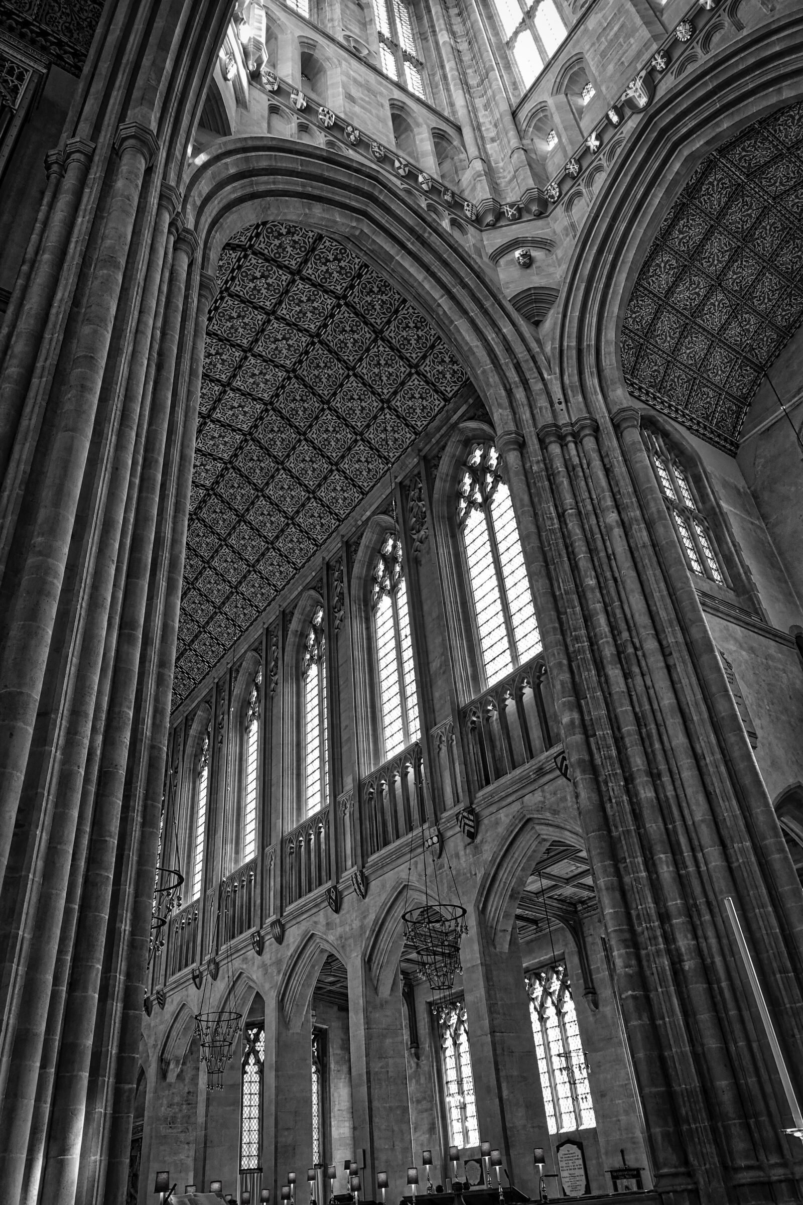 Sony Cyber-shot DSC-RX100 III sample photo. Cathedral, transept, ceiling photography