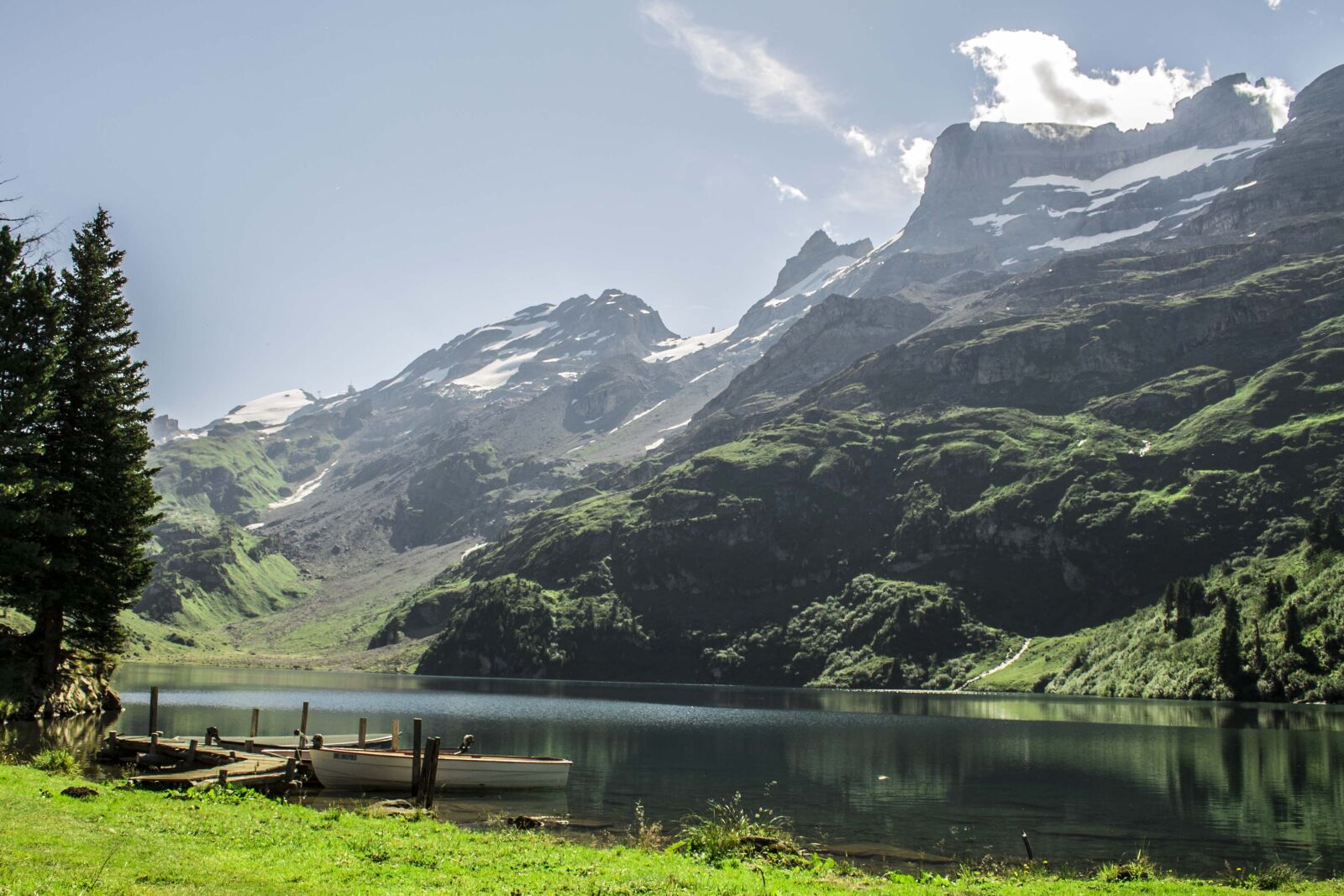 Canon EOS 1100D (EOS Rebel T3 / EOS Kiss X50) sample photo. Switzerland, mountains, lake photography