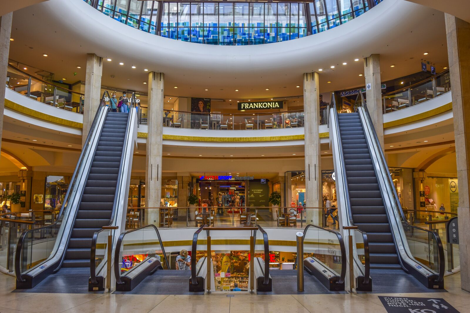 Nikon D3300 sample photo. Escalators, architecture, city photography
