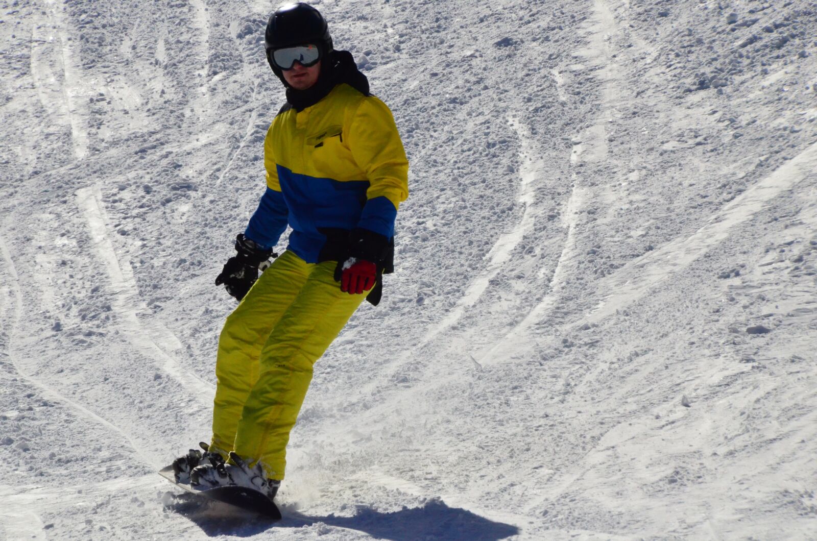 Nikon D5100 sample photo. Winter sports, snowboard, mountain photography