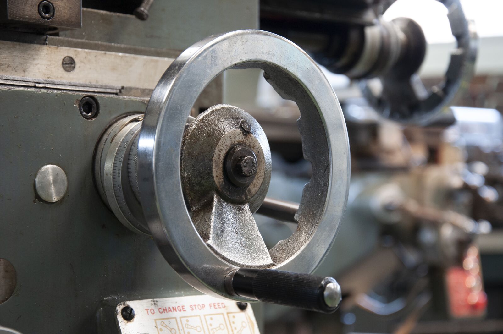 Nikon D90 sample photo. Engineering, lathe, machining photography