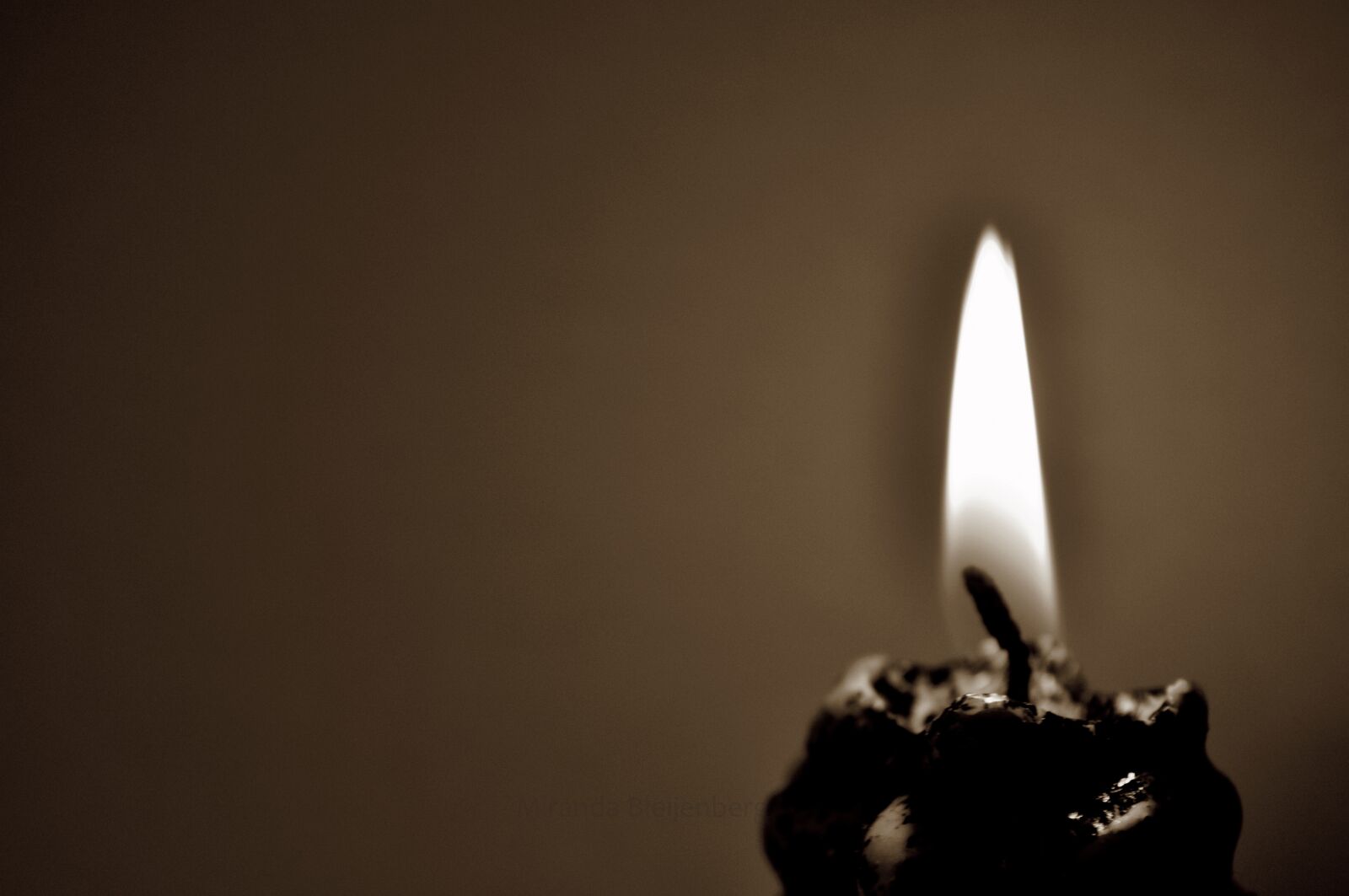 Nikon D5000 sample photo. Flame, candle, christmas photography