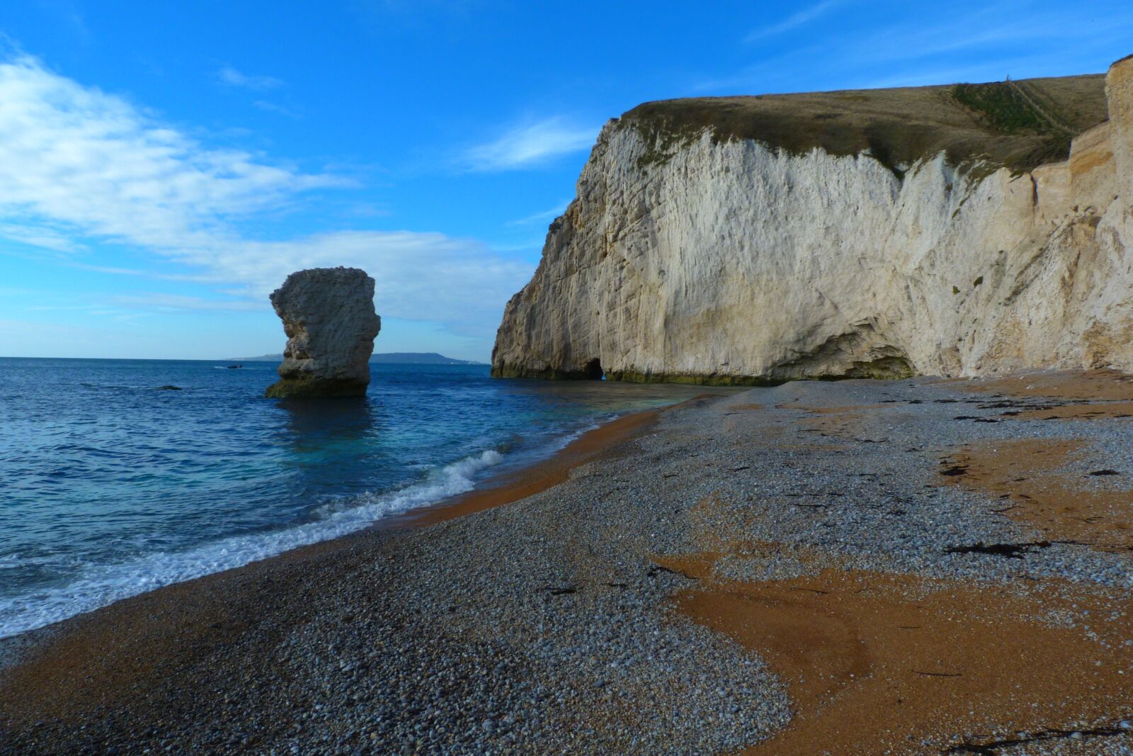 Panasonic Lumix DMC-FZ40 (Lumix DMC-FZ45) sample photo. Landscape, dorset, durdle door photography