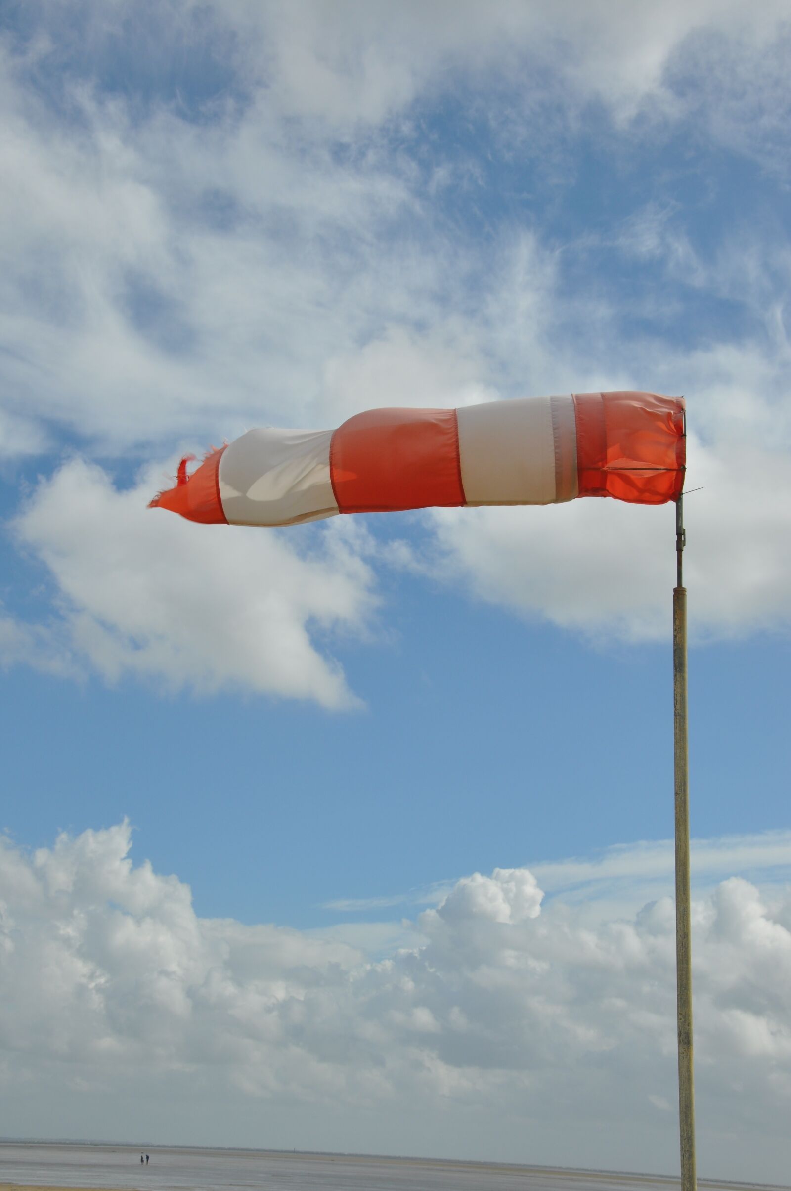 Nikon D90 sample photo. Wind sock, wind, wind photography