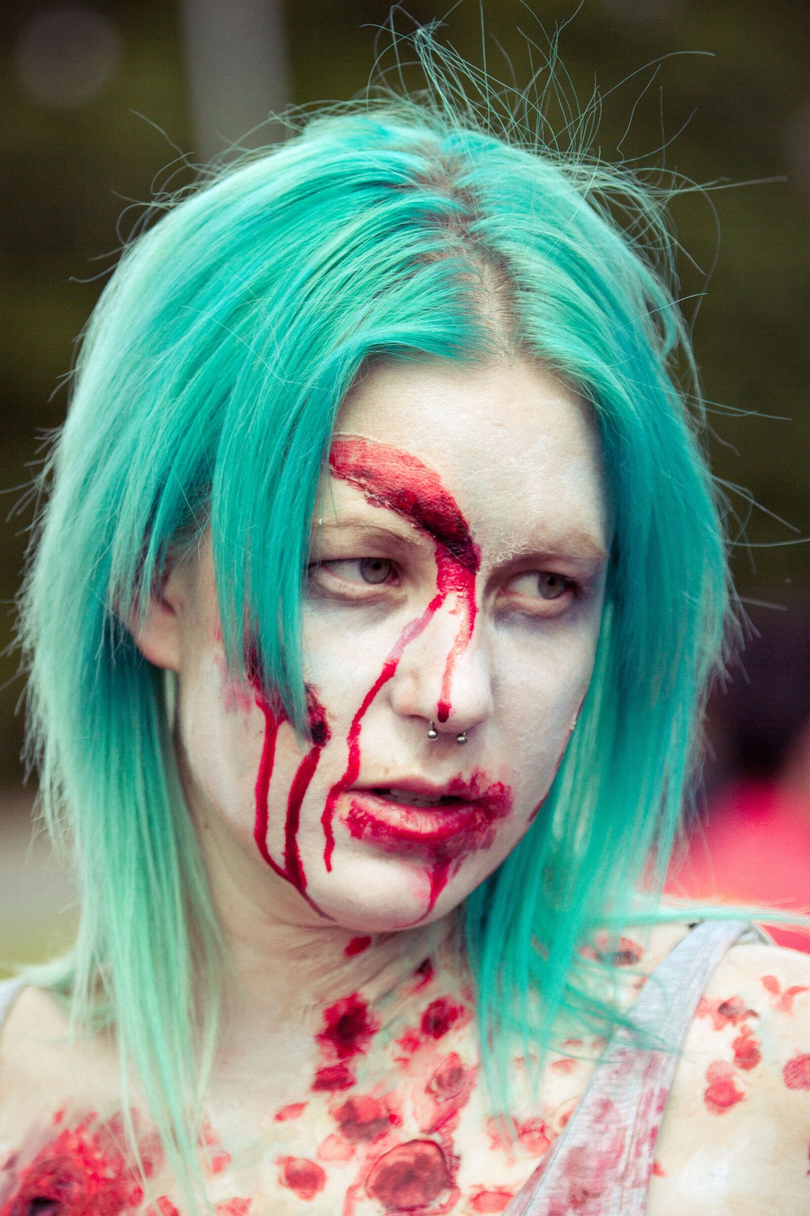 Canon EF 100-400mm F4.5-5.6L IS USM sample photo. Zombie, zombie walk, undead photography