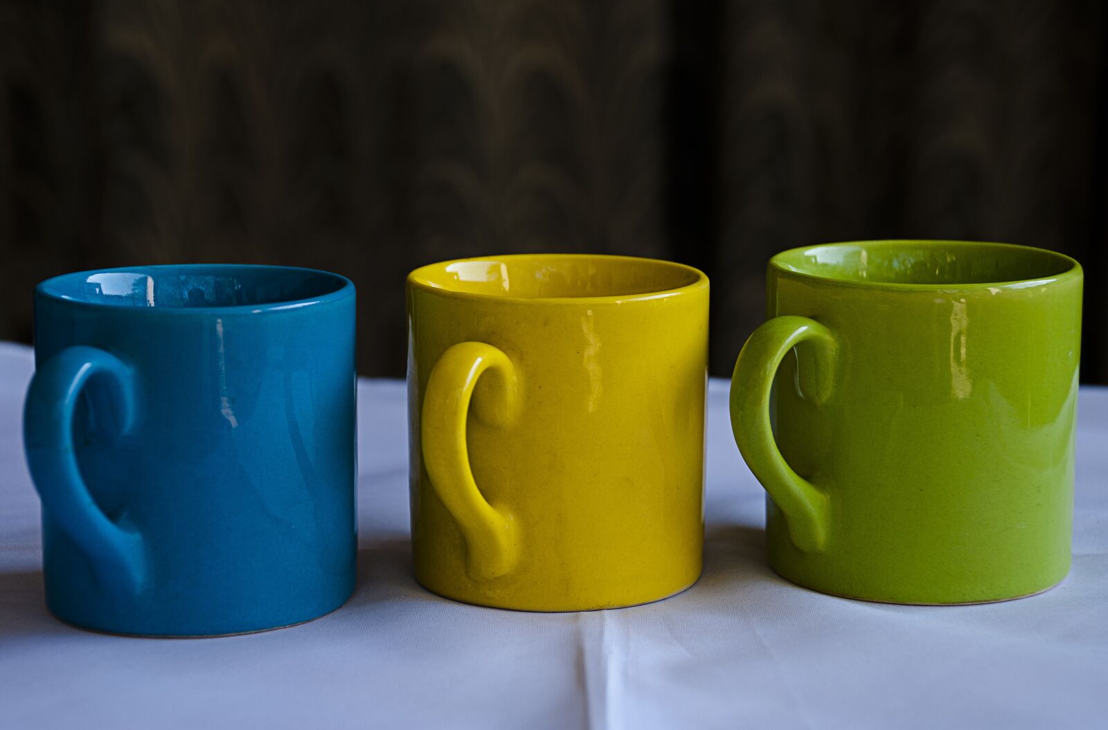 Nikon D60 sample photo. Mugs, china clay, chinaware photography