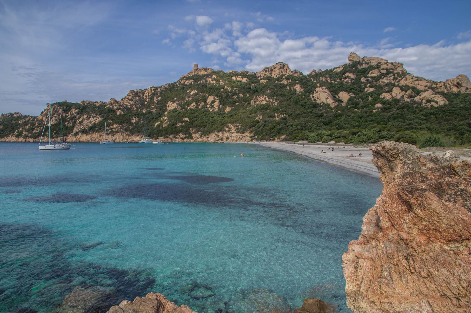 Pentax KP sample photo. Corsican, beach, bay photography