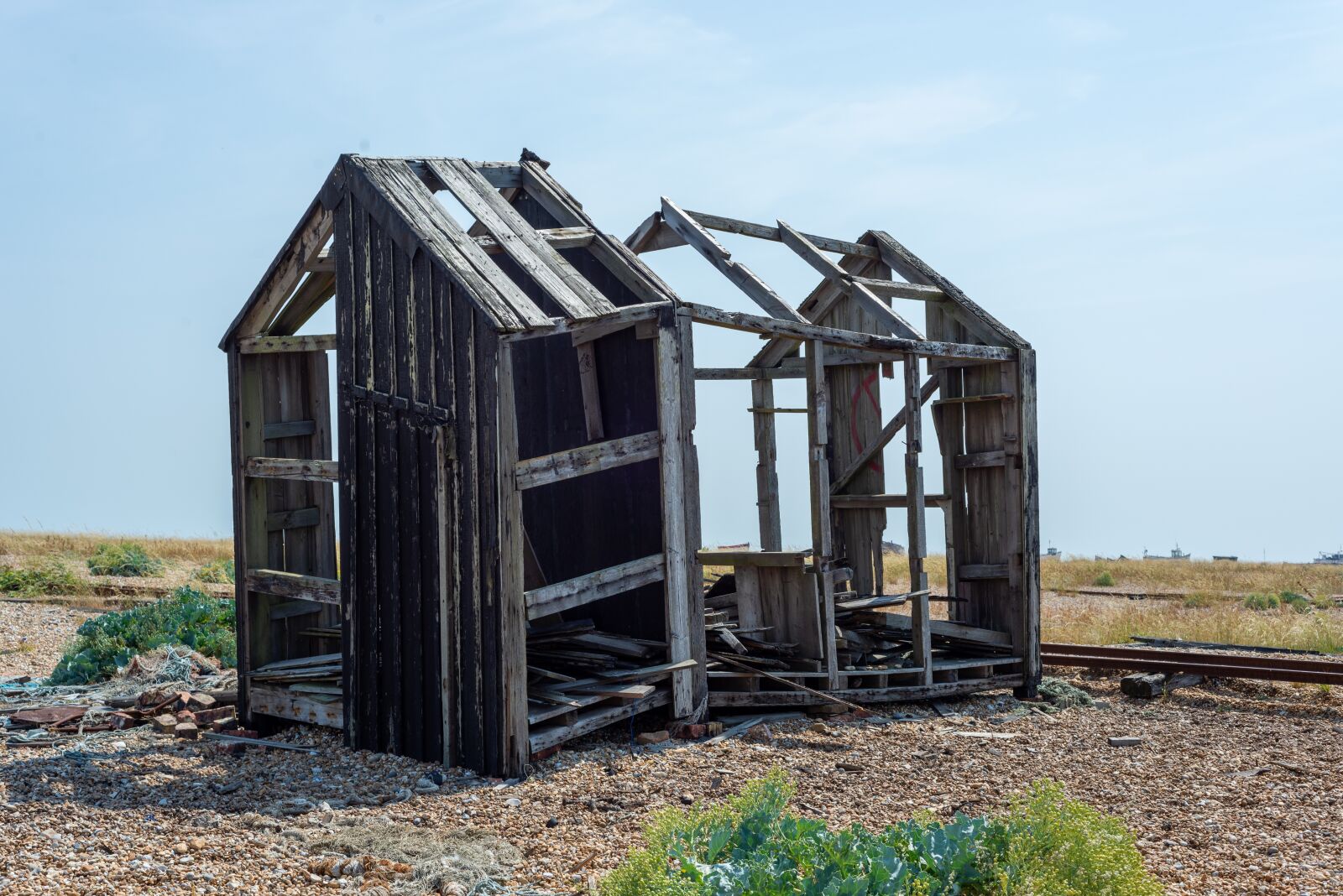 Nikon D600 sample photo. Dungeness, abandoned, wreck photography