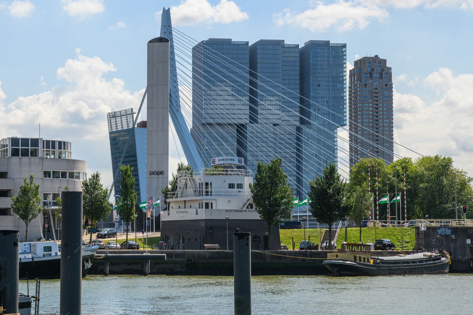 Nikon D850 sample photo. Rotterdam, city, port photography