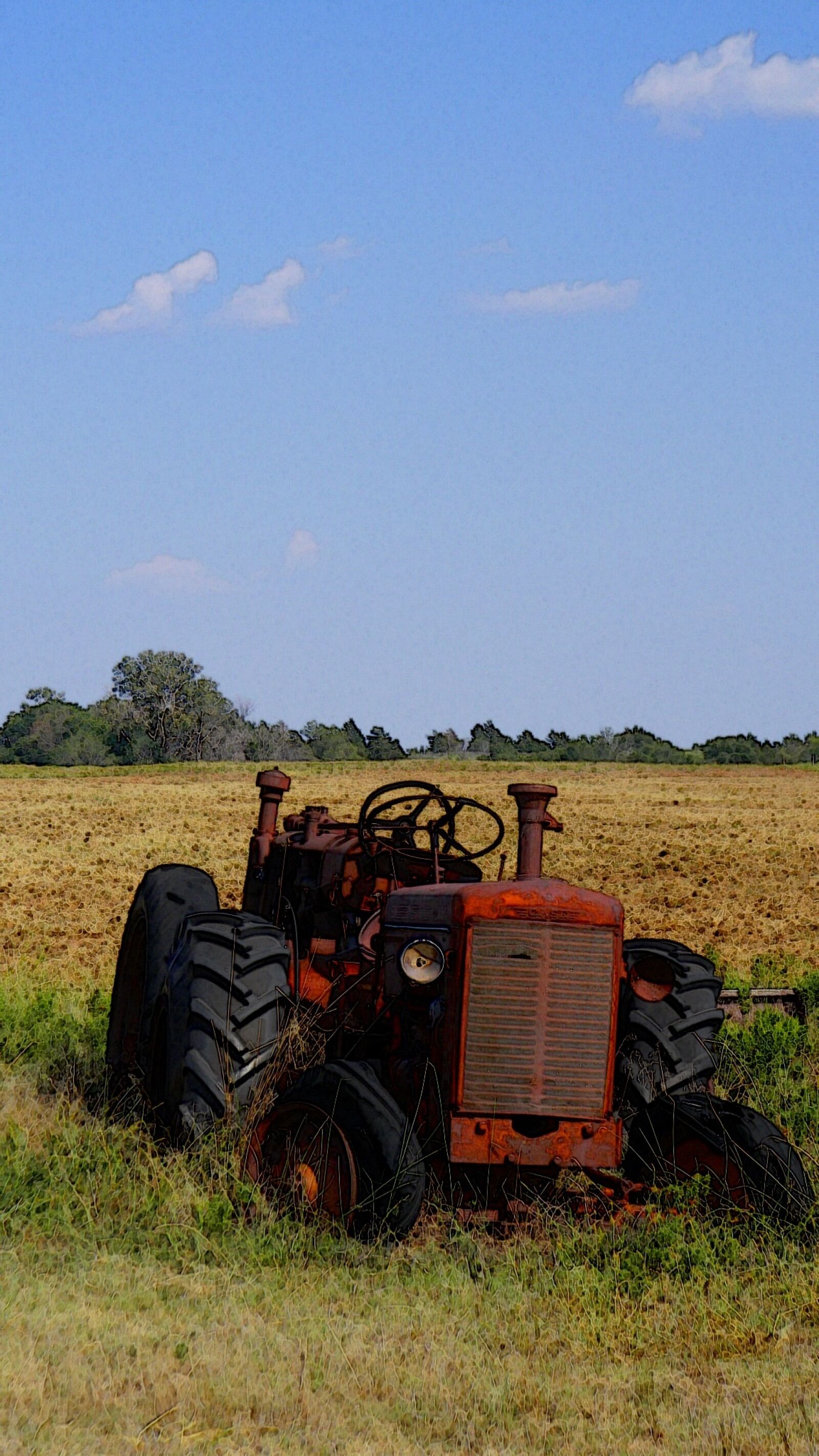 Nikon Coolpix L110 sample photo. Tractor, farm, agriculture photography