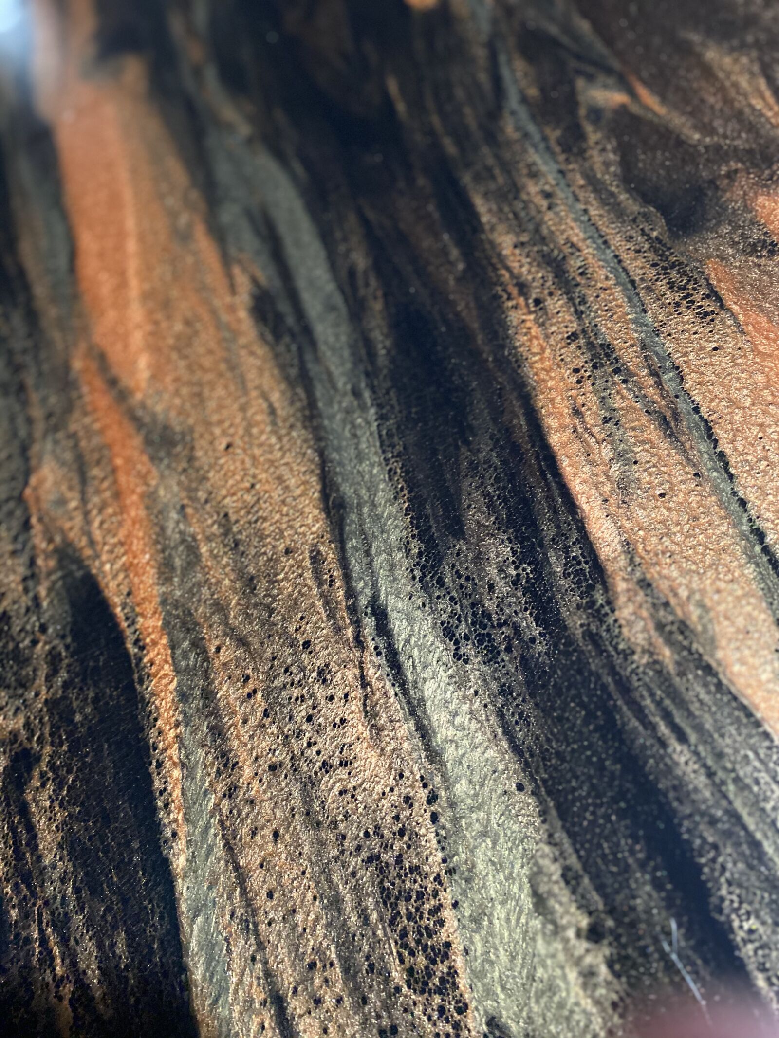 Apple iPhone 11 sample photo. Marble, black, copper photography